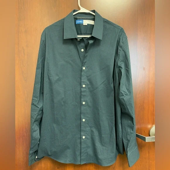 Old Navy | Shirts | Old Navy Slimfit Pro Signature Performance Dress Shirt  For Men | Poshmark